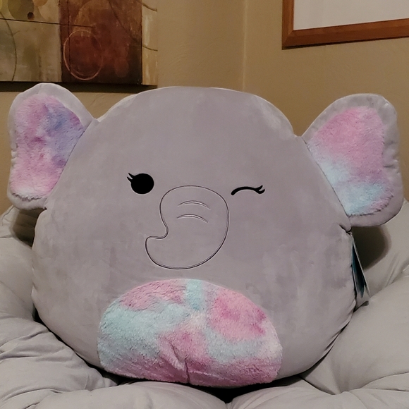 Squishmallow 24 Inch Plush Mila The Grey Elephant ubicaciondepersonas